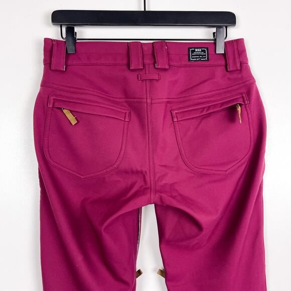 Nike Womens Size S Fleece Lined Waterproof Snow Ski Flare Pants 31” Inseam - Picture 7 of 13